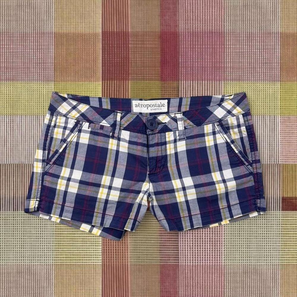 Vintage 2000’s Aeropostale Plaid Mini Shorts
